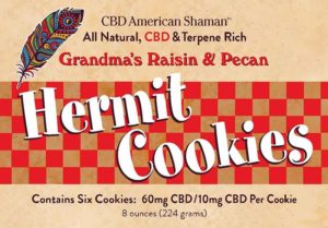 CBD Hermit Cookies